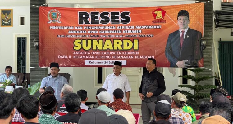 Reses, Anggota DPRD Kebumen Akan Temui Langsung Masyarakat