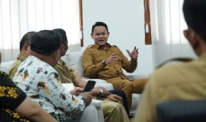 Bupati Fahmi menerima audiensi BKSAG 2025