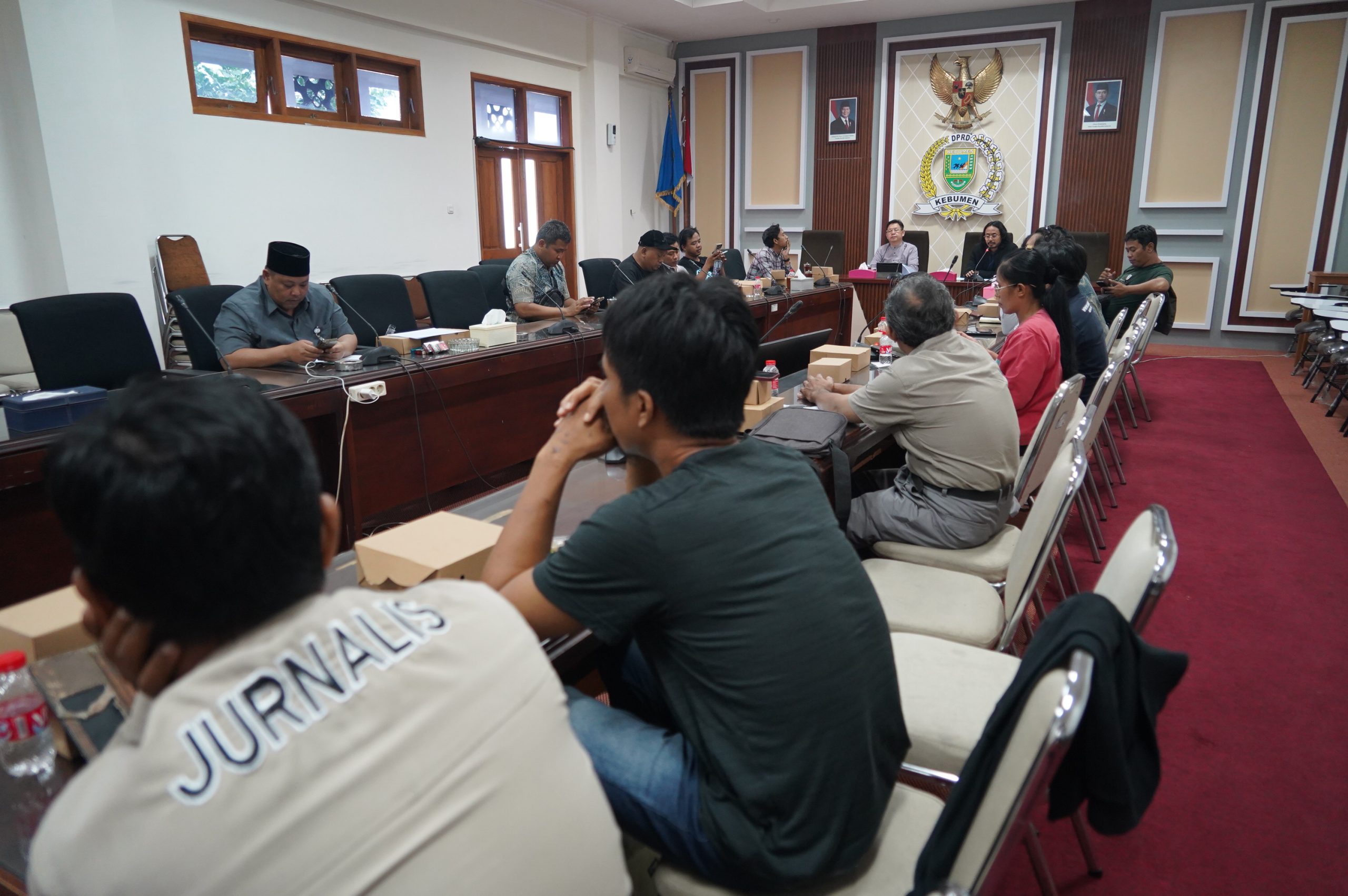 Jumpa Pers Badan Pembentukan Perda DPRD Kabupaten Kebumen