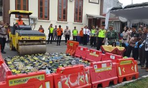 pemusnahan miras magelang1