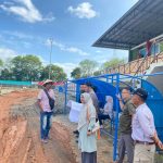 Rombongan Komisi D DPRD Kebumen meninjau langsung sejumlah pekerjaan infrasruktur